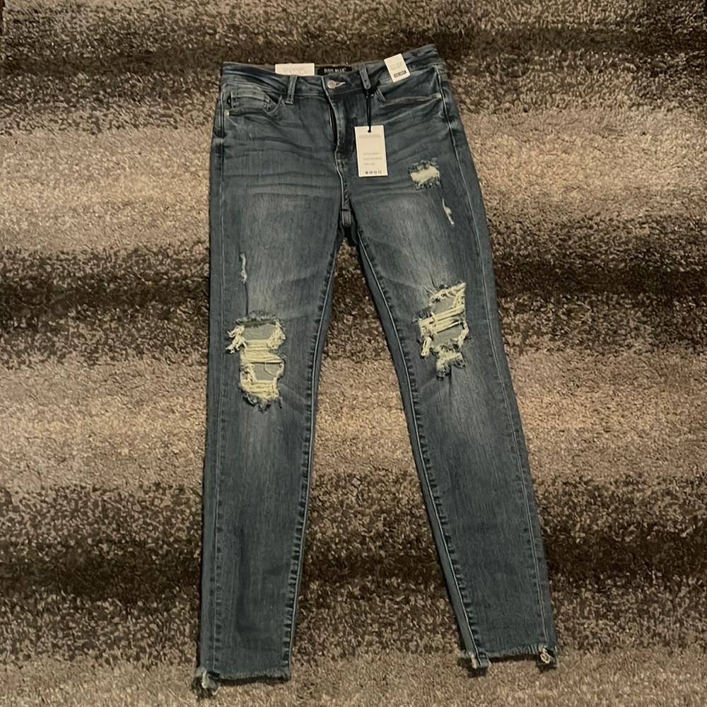Judy blue destroyed jeans